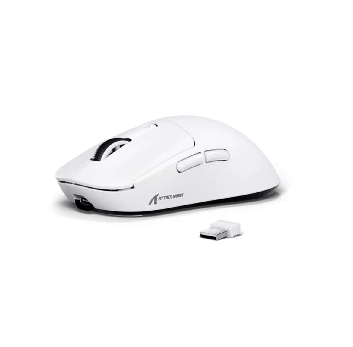 Gaming mouse Attack Shark X3 White - Tenderyard