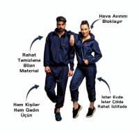 Arıqlamaq üçün tərlədici eşofman (SH-32939302) — şəkil 3