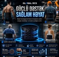 Maqnitli bel korseti Sibote ST-7362 — şəkil 2