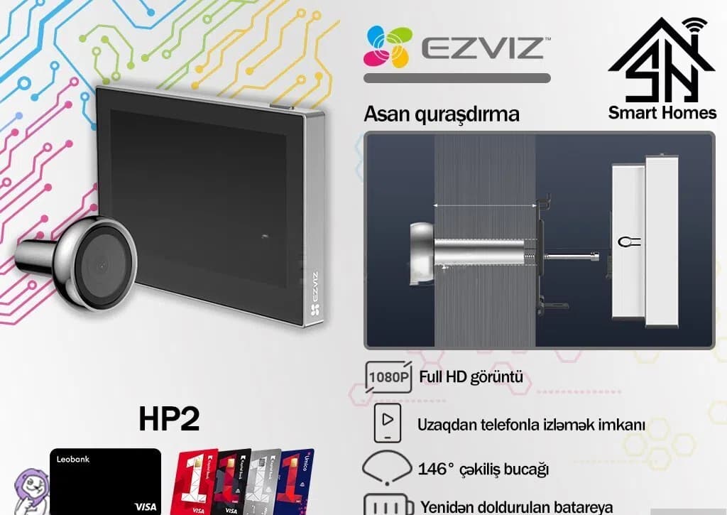 Qapı gözü Ezviz CS-HP2