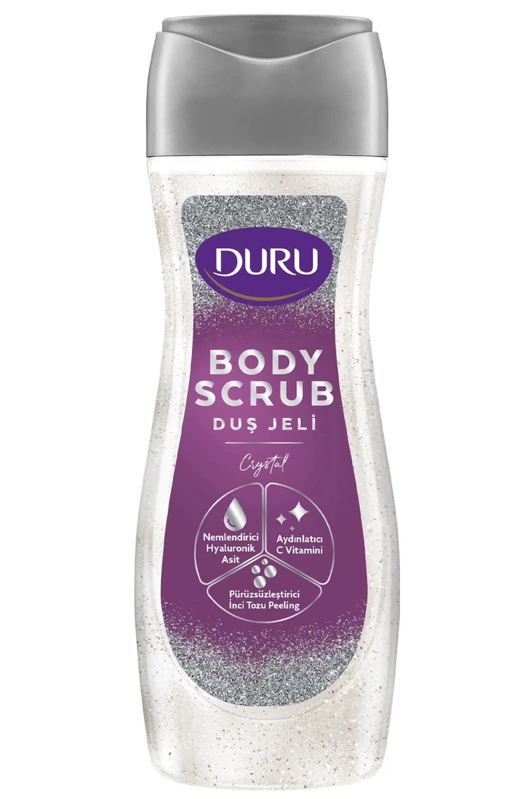 Duru Body Scrub Crystal Duş Geli, 450 ml