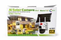 AI Solar 2in1 IP Təhlükəsizlik Kamerası — şəkil 1