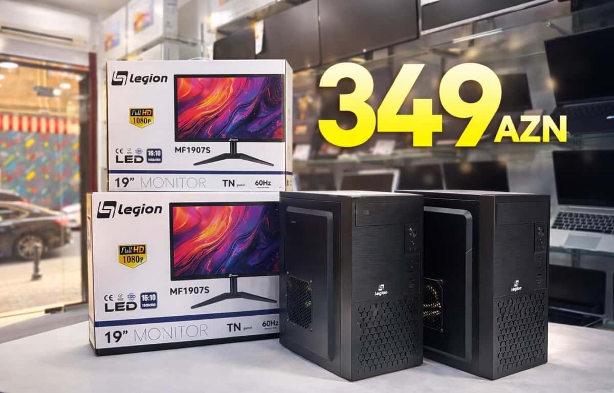 Intel i5 Desktop Computer Set (8GB RAM, 240GB SSD) - Tenderyard