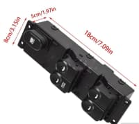 Şüşə qaldıran düymə bloku Hyundai Accent 2013-2017 — şəkil 6