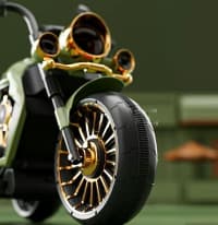 Uşaq elektrikli motosikleti 2029 — şəkil 4