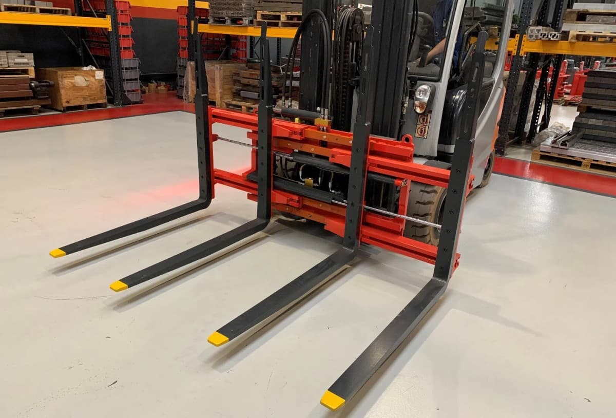 Forklift üçün 4 çəngəlli avadanlıq Wagger