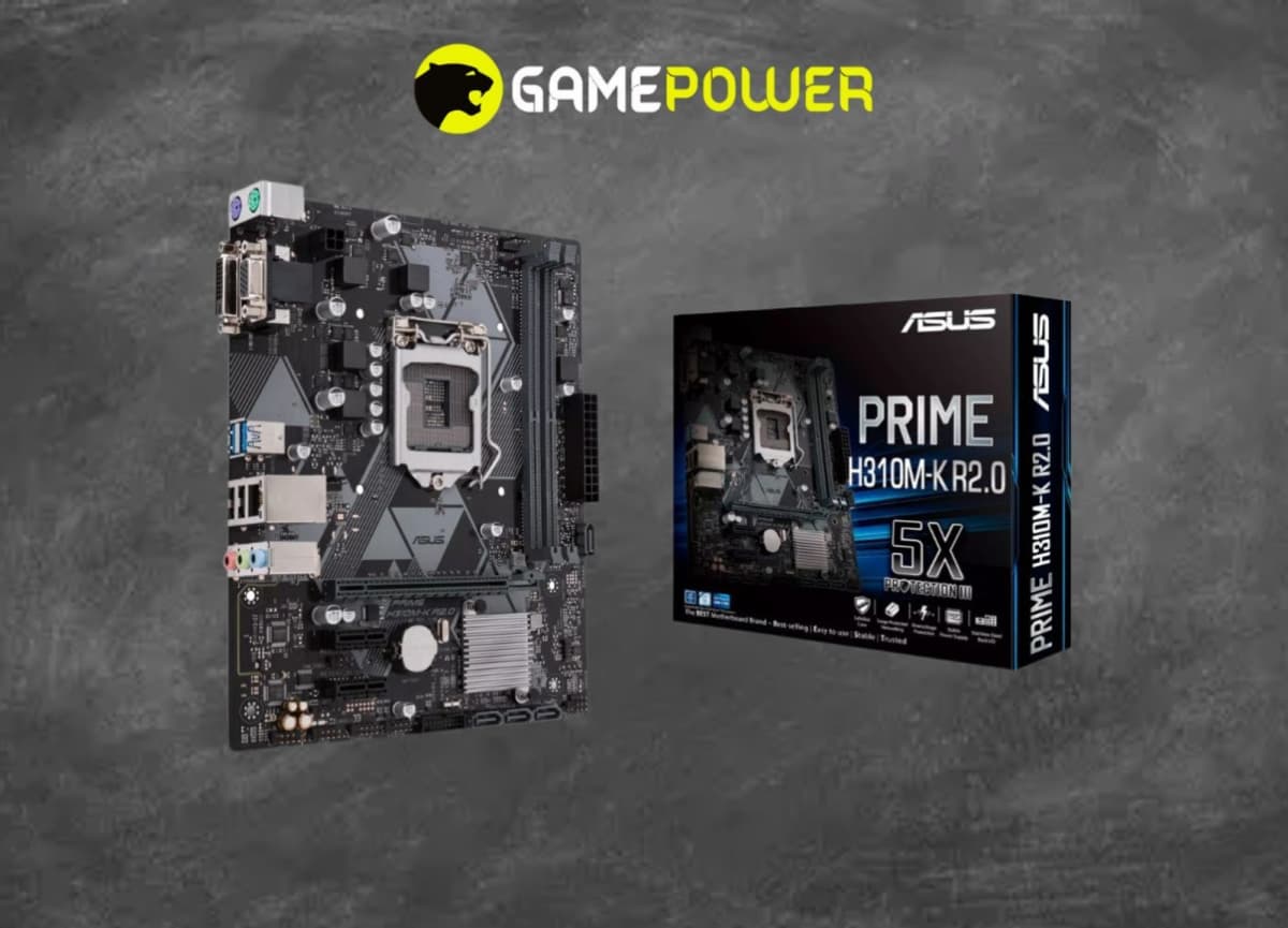 Asus Prime H310M-K R2.0 Ana Plata