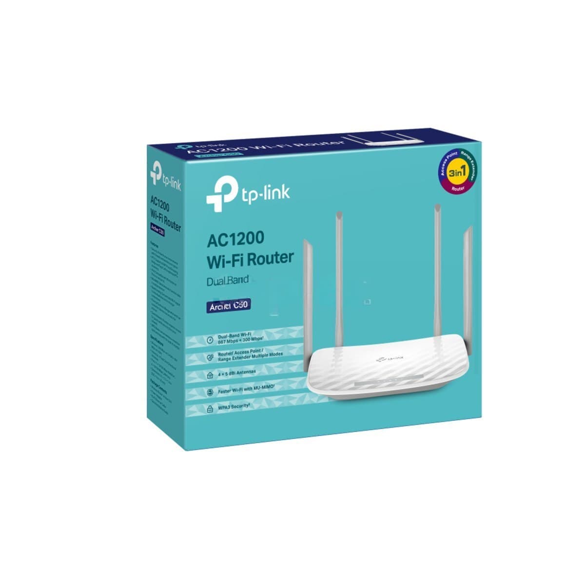 Router TP-Link Archer C50 AC1200 Dual Band