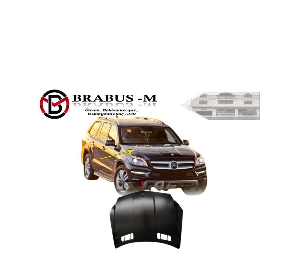 Kapot Mercedes W166 GL