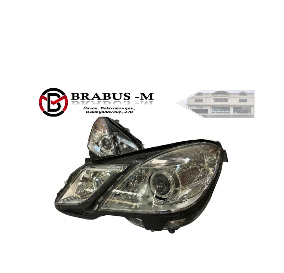 Ksenon fara Mercedes W212 2011