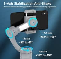 Gimbal stabilizator HQ6 3-axis — şəkil 3