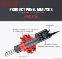 Texniki fen 750W rəqəmsal displeyli — şəkil 5