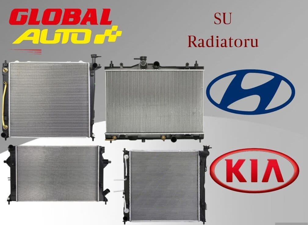 Su radiatoru Hyundai və Kia modelləri üçün