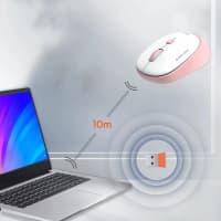 Kompüter siçanı Meetion R571, çəhrayı — şəkil 7