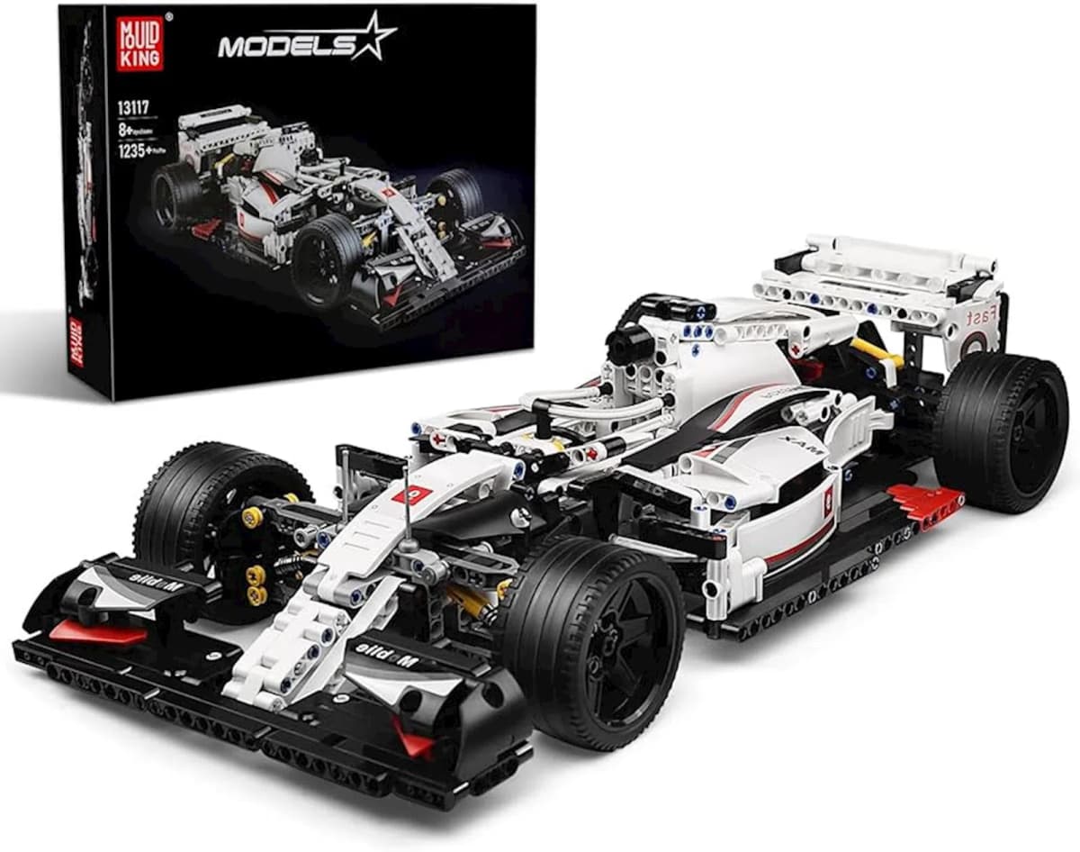 Konstruktor Mould King Racing Car, 1235 hissə