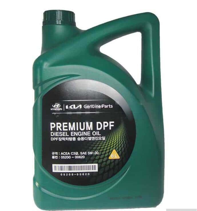 Mühərrik yağı Hyundai/Kia DPF 5W-30 6L - Tenderyard
