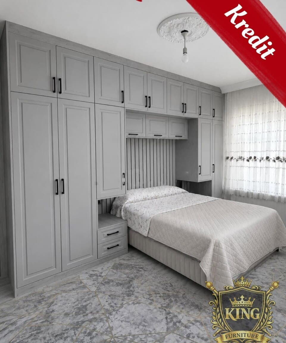 MDF material yataq otağı dəsti, Qarışıq rəng