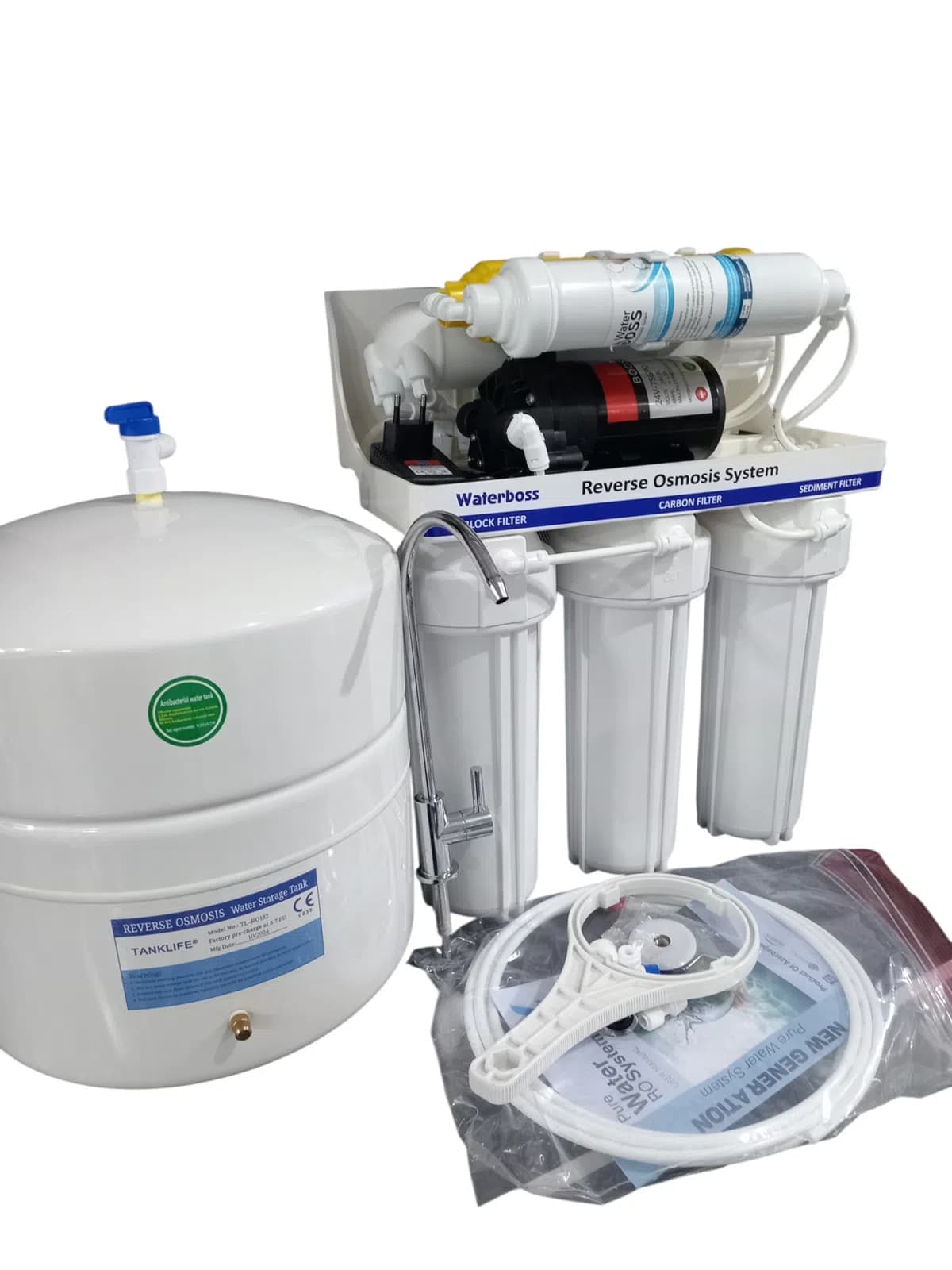 Su filtri WaterBoss, 6 filtrli, pompalı