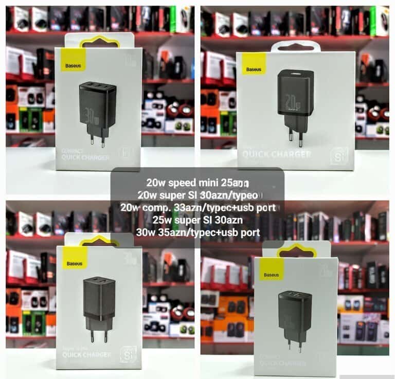 Baseus Fast Charging Adapter - Tenderyard