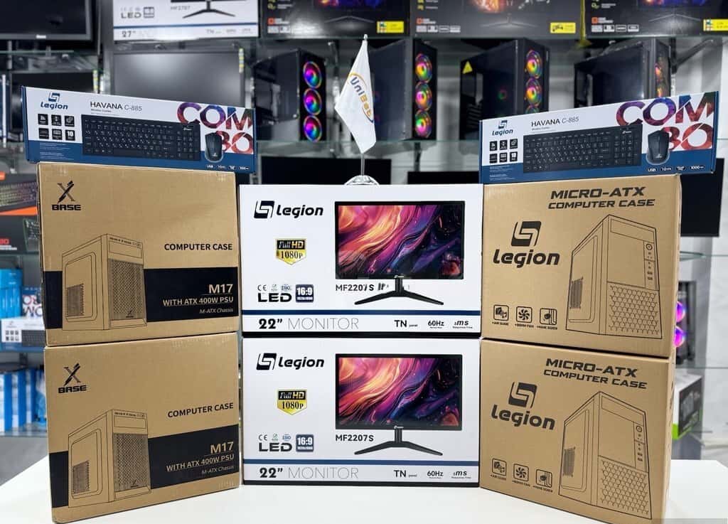 Legion Xbase Desktop Computer Set - Tenderyard