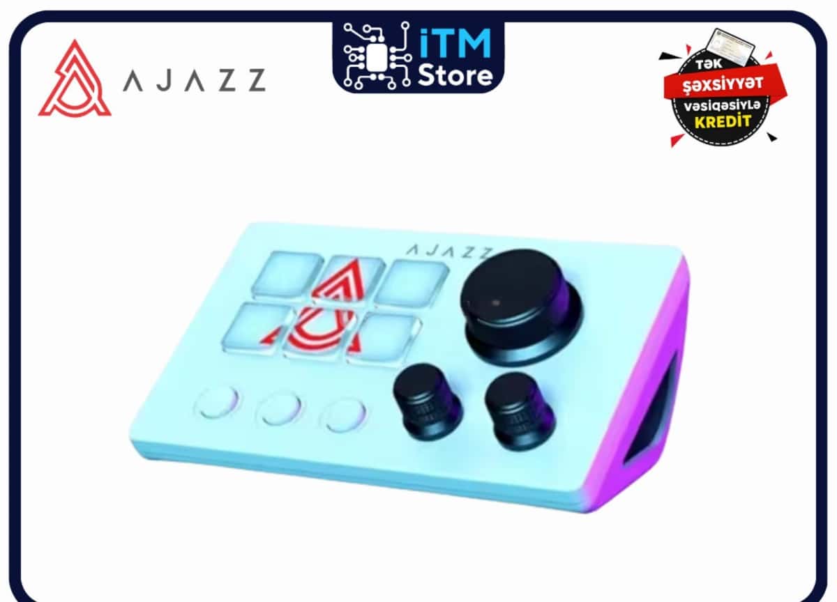 Programmable controller Ajazz AKP03E White - Tenderyard