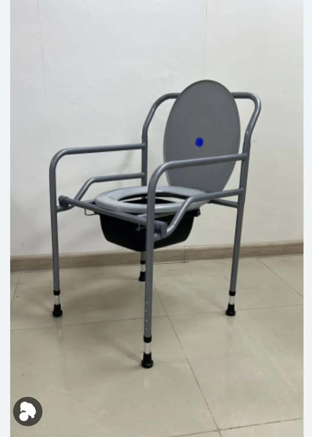 Sanitary chair (toilet chair) for disabled and patients - Tenderyard