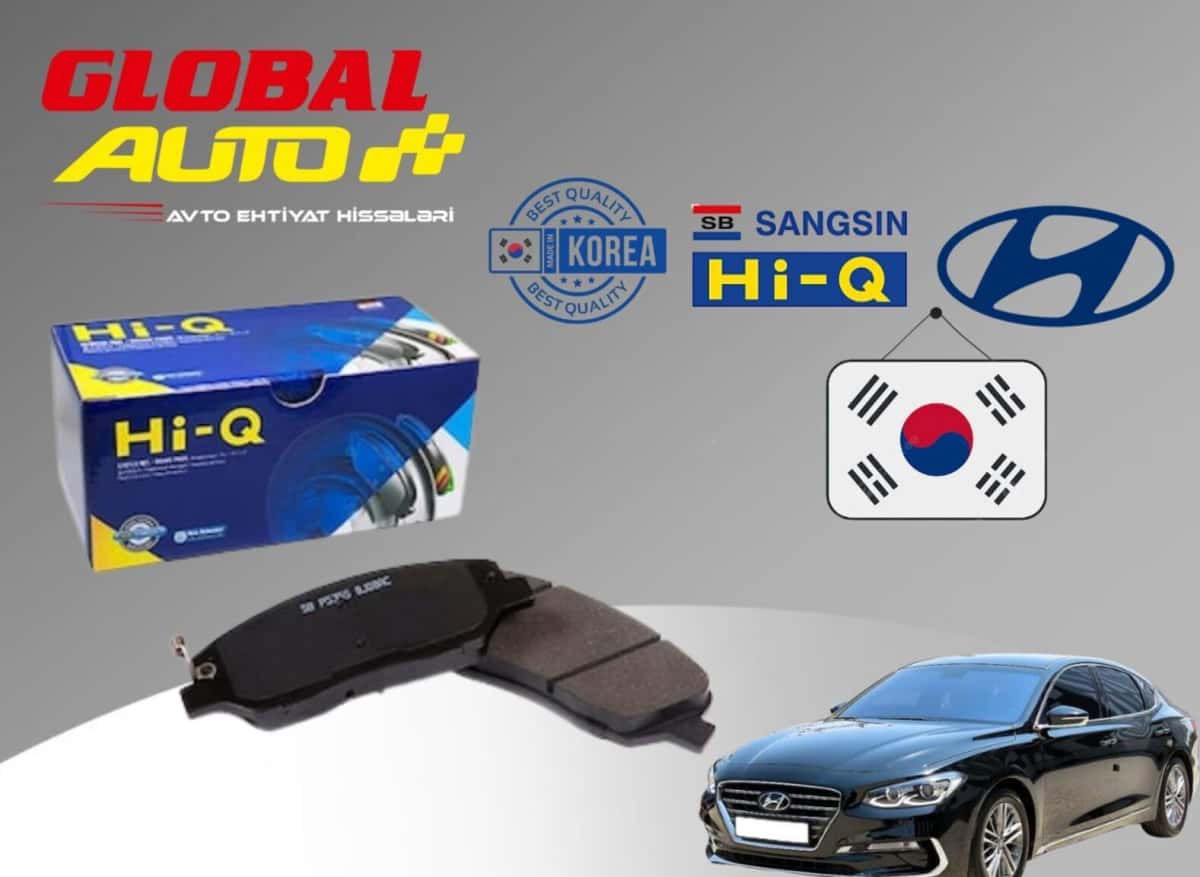 Brake pads for Hyundai Grandeur 2017-2020 - Tenderyard