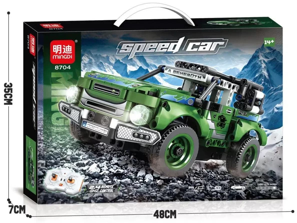 Konstruktor Mingdi Cars 8704, 308 hissə