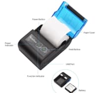 Termal çek printer 58mm Bluetooth/USB — şəkil 3