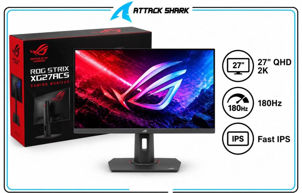 Monitor ASUS ROG Strix XG27ACS 27" 1ms 180Hz