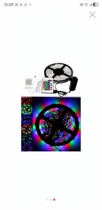 5 Metrlik Pultla İdarə Olunan RGB LED İşıq Lenti — şəkil 2