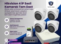 IP kamera dəsti Hikvision 4-ch premium — şəkil 1