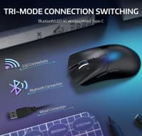 Oyun siçanı Attack Shark R1 Black — şəkil 4