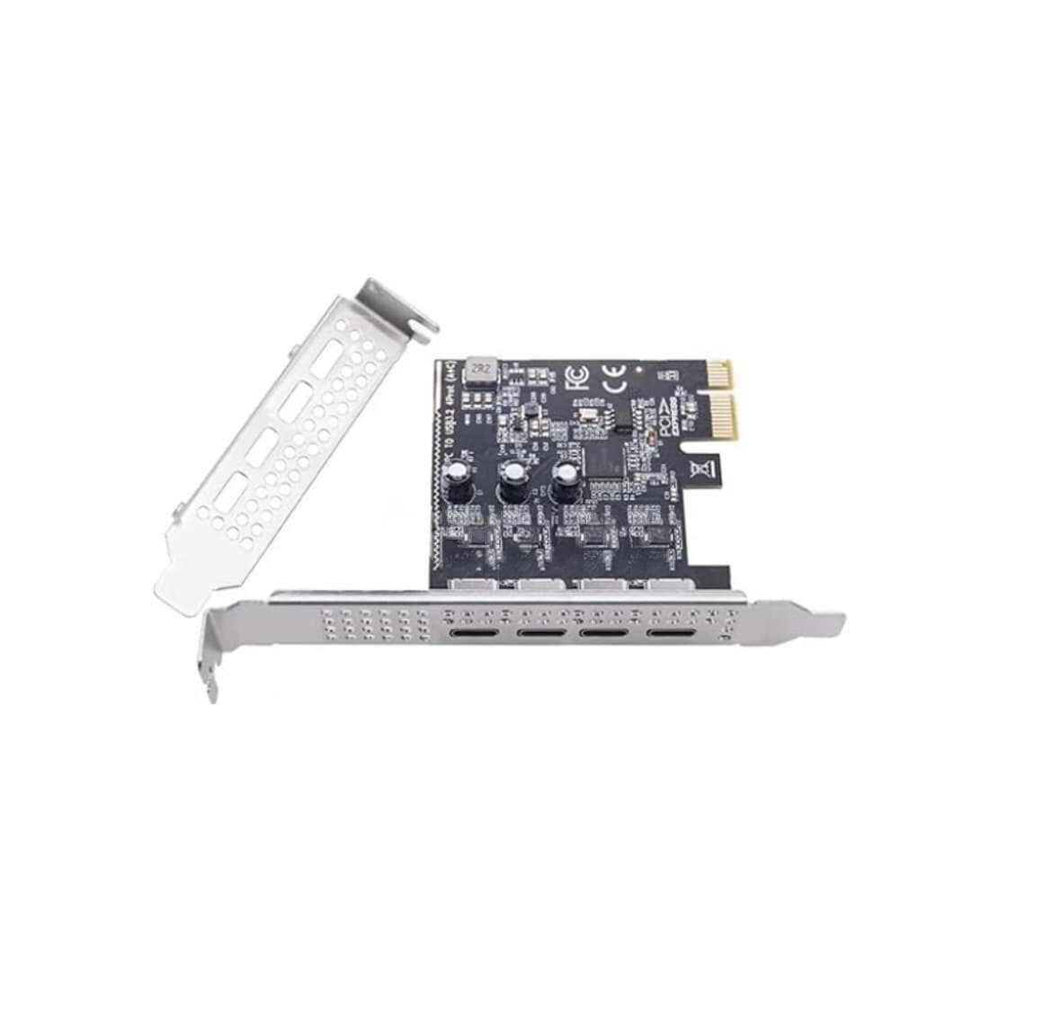 PCI-E Express kart 4x USB 3.1 Gen1 5Gbps (8 sm aşağı profil)