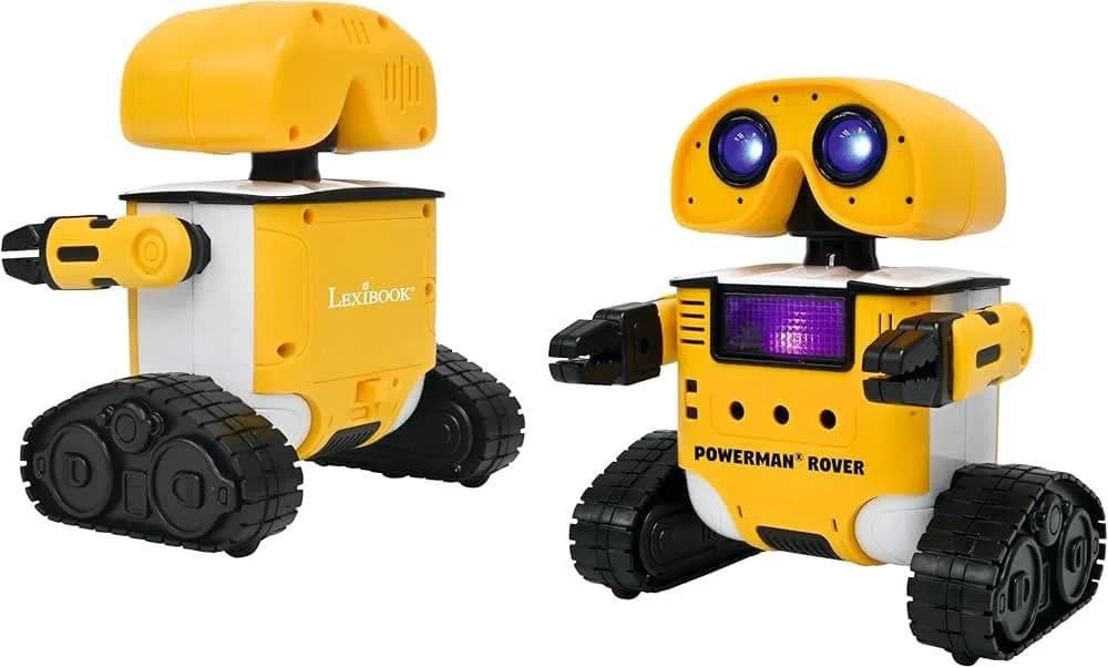 Robot Lexibook Powerman Rover, sarı, 5-7 yaş