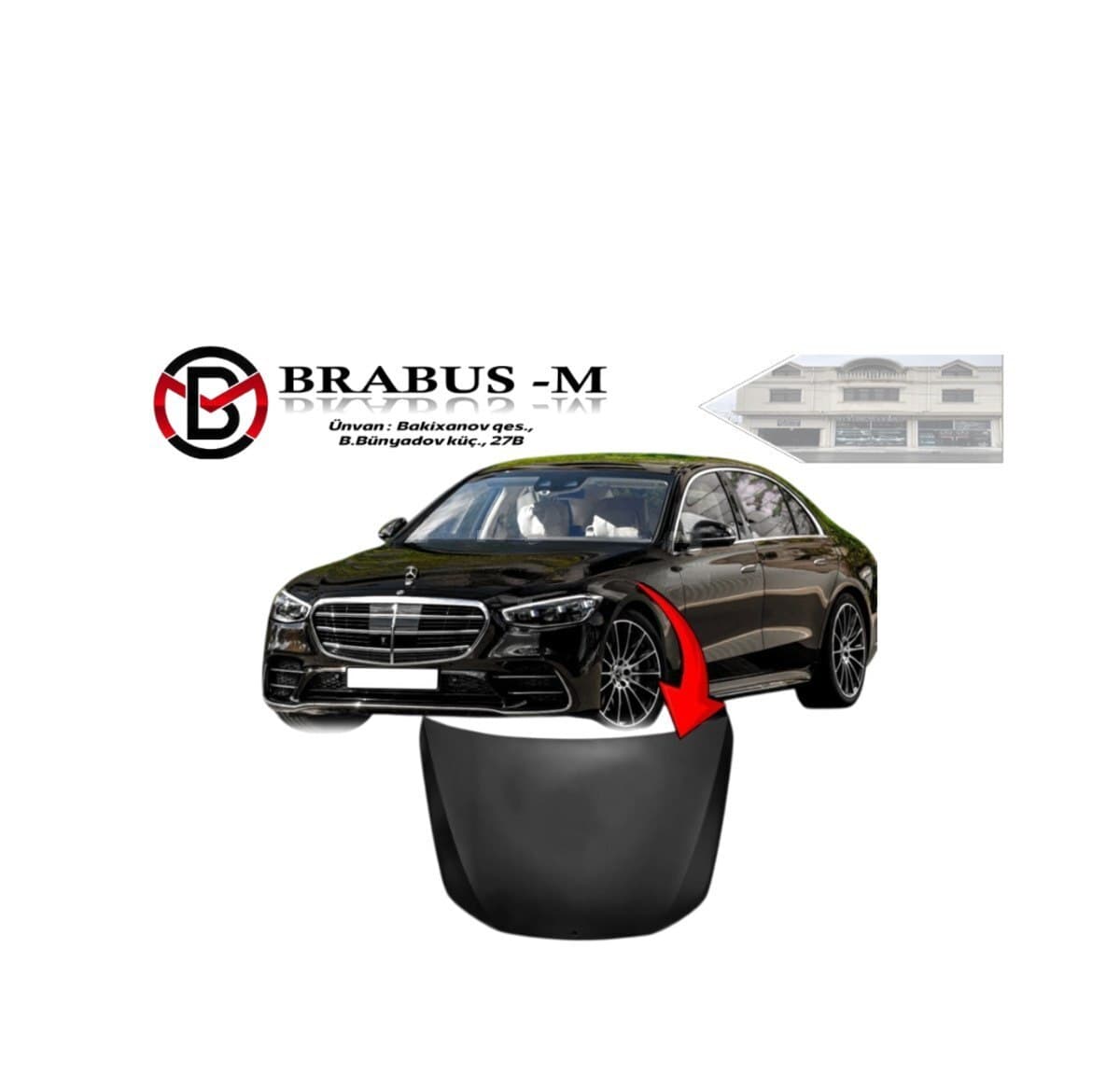 Kapot Mercedes S-Class W223