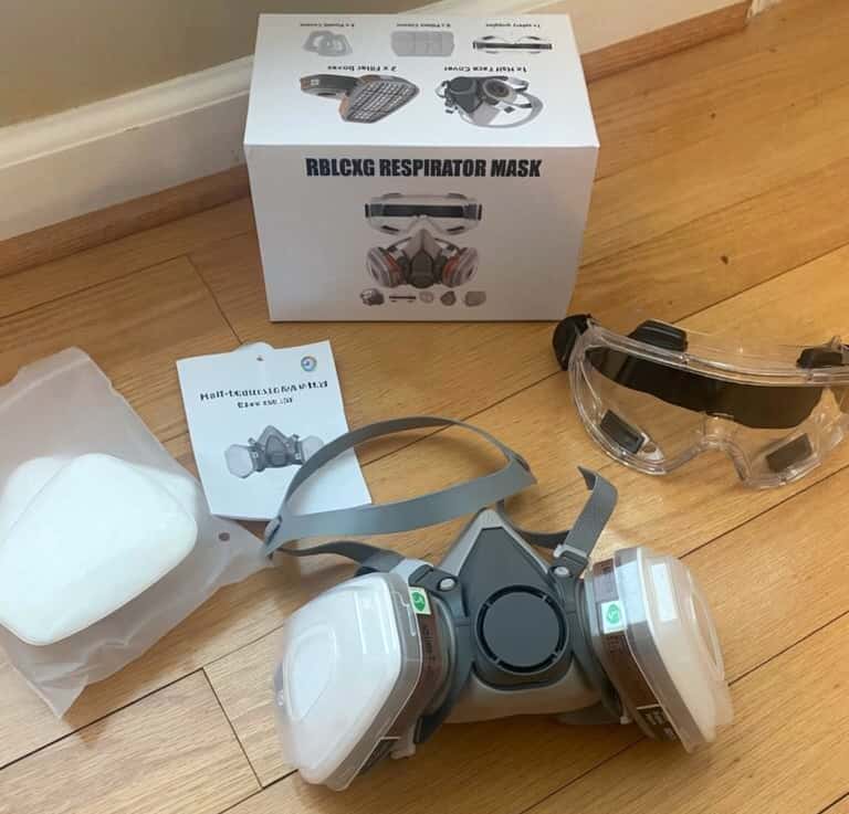 RBLCXG Respirator Maska və Qoruyucu Eynək Dəsti - Tenderyard