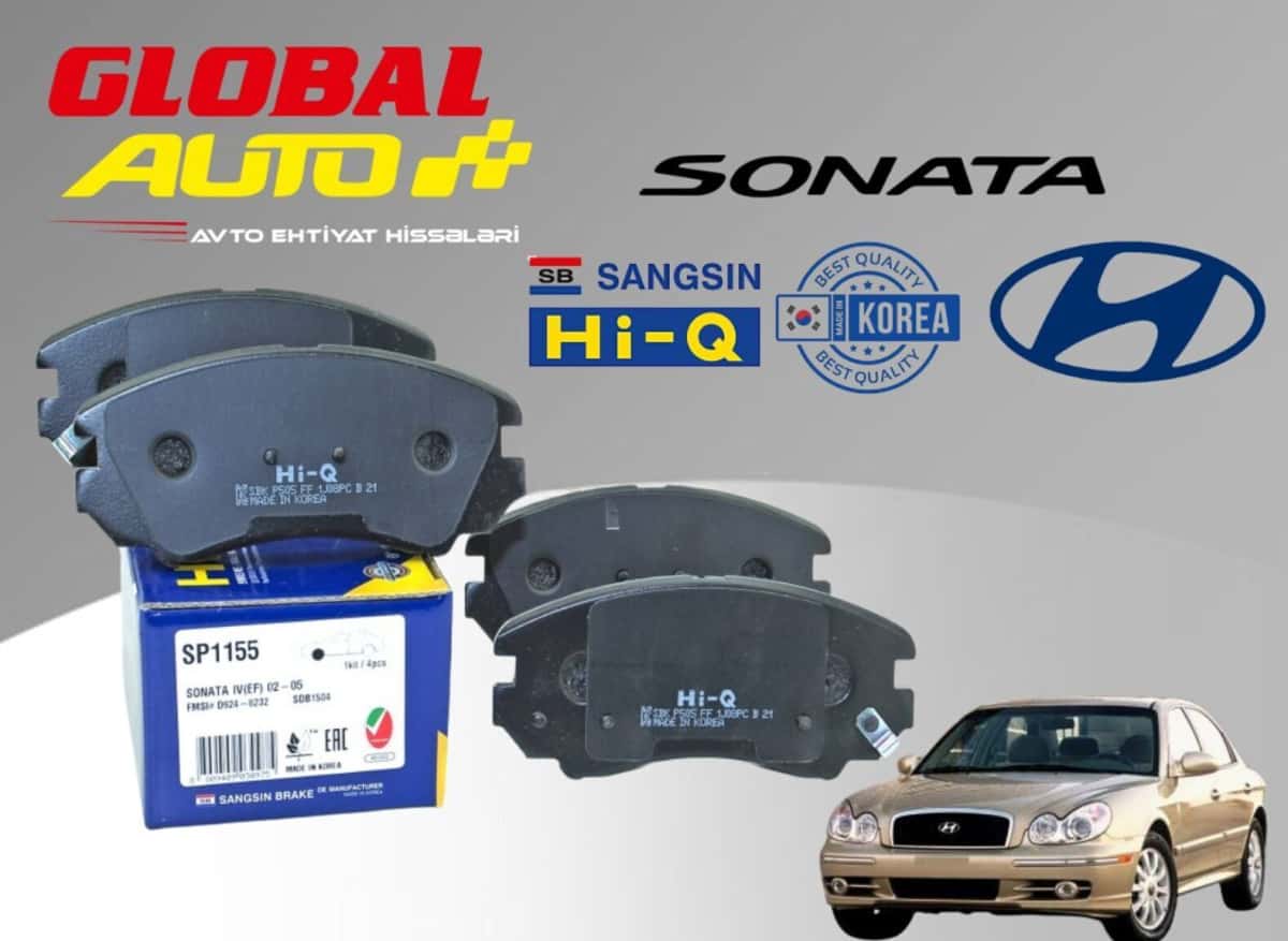 Brake pads for Hyundai Sonata 2000-2005 - Tenderyard
