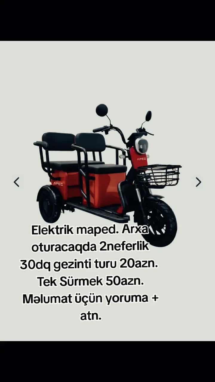APEC elektrik moped ilə gezinti turu və icarə - Tenderyard