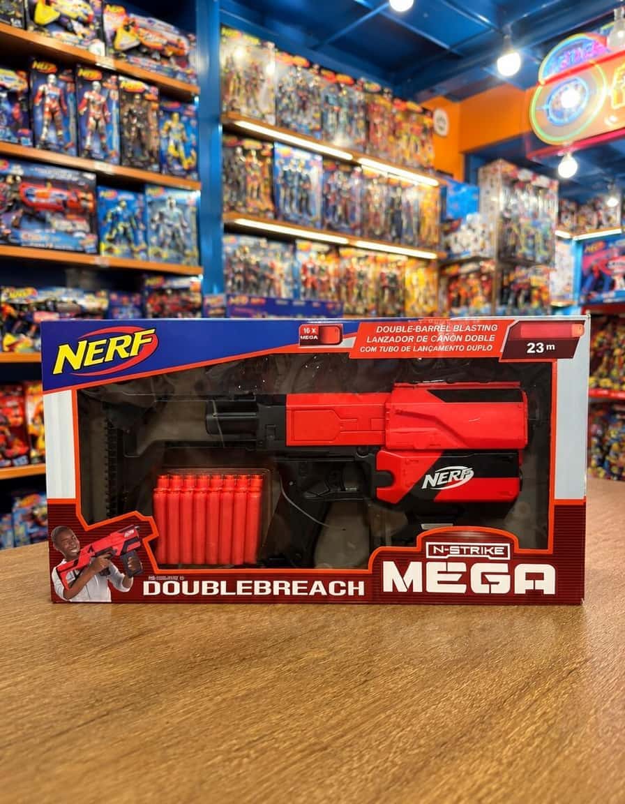 Nerf N-Strike Mega DoubleBreach Oyuncaq Silah - Tenderyard