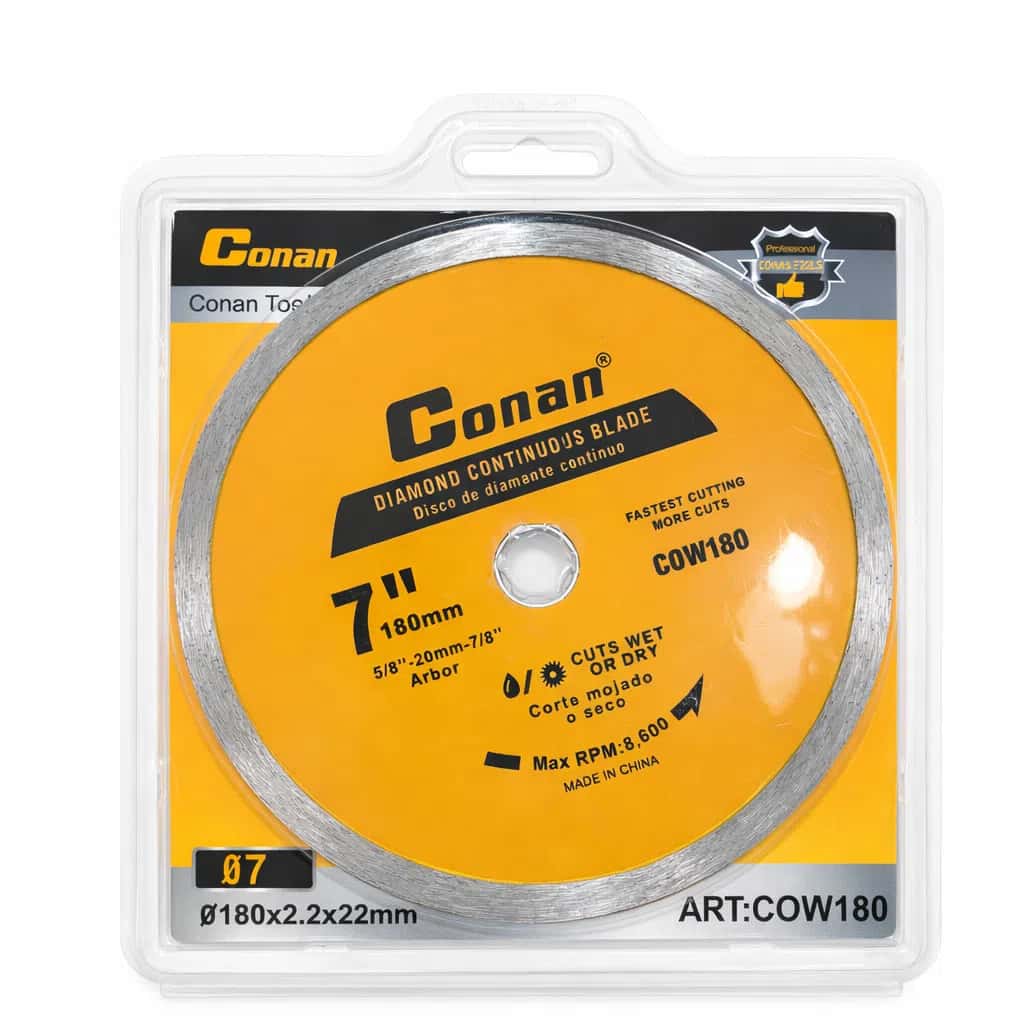 Conan COW180 Diamond Cutting Disc 180 mm - Tenderyard