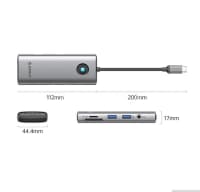 Docking station Orico PW11-8PC-GY-EP 8-in-1 — şəkil 1