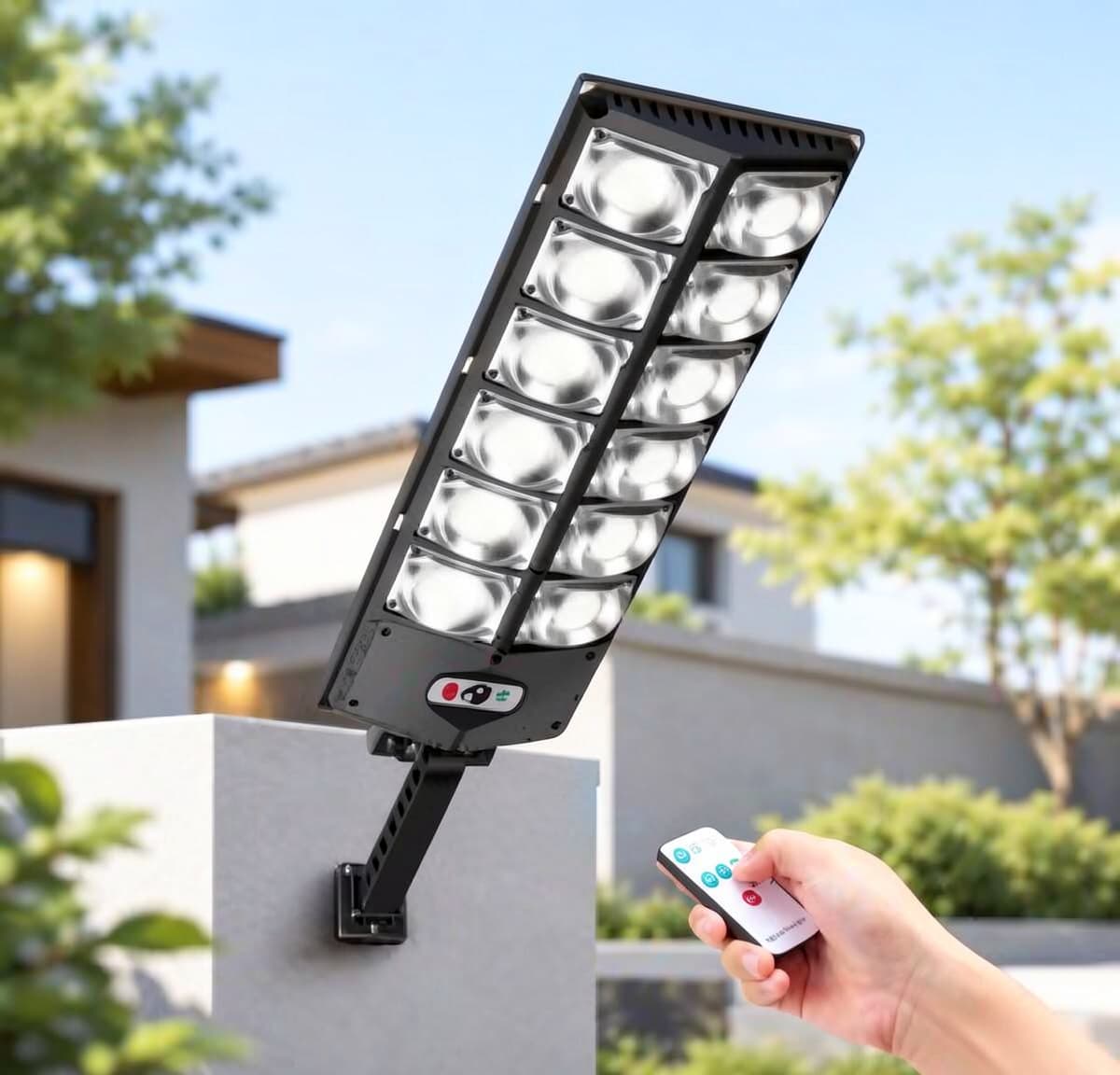 600W Günəş Panelli Küçə İşığı