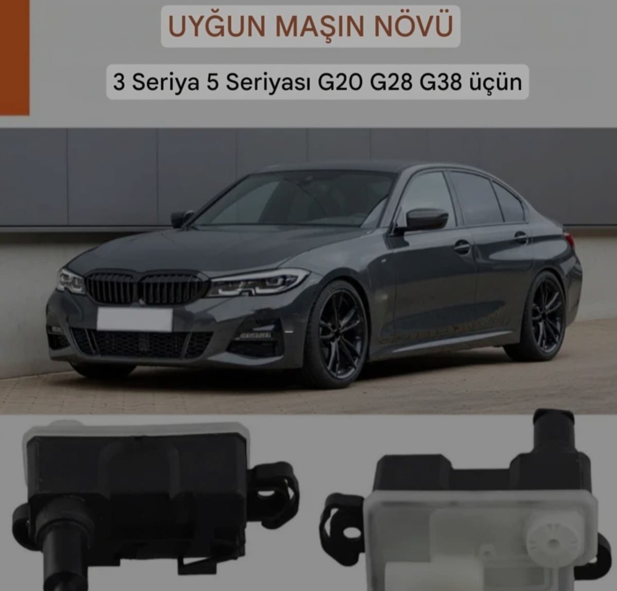 Yanacaq çəni qapağı açan mühərrik BMW G20 G30 G28 G38