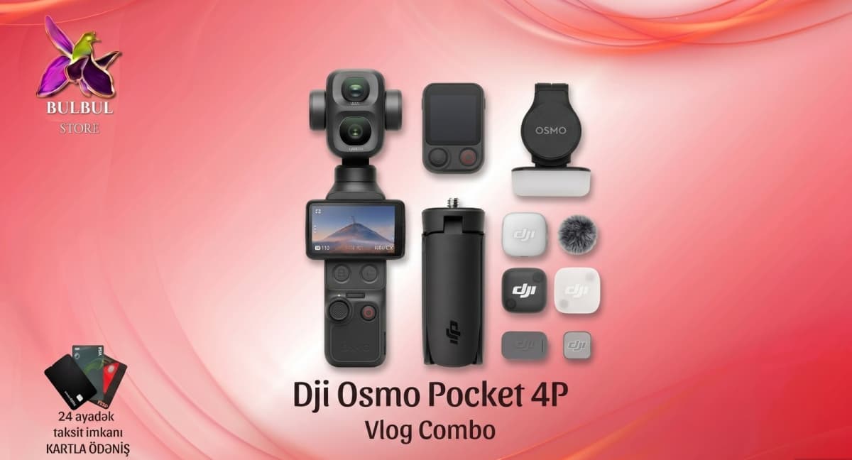Videokamera DJI Osmo Pocket 4 Pro Vlog Combo