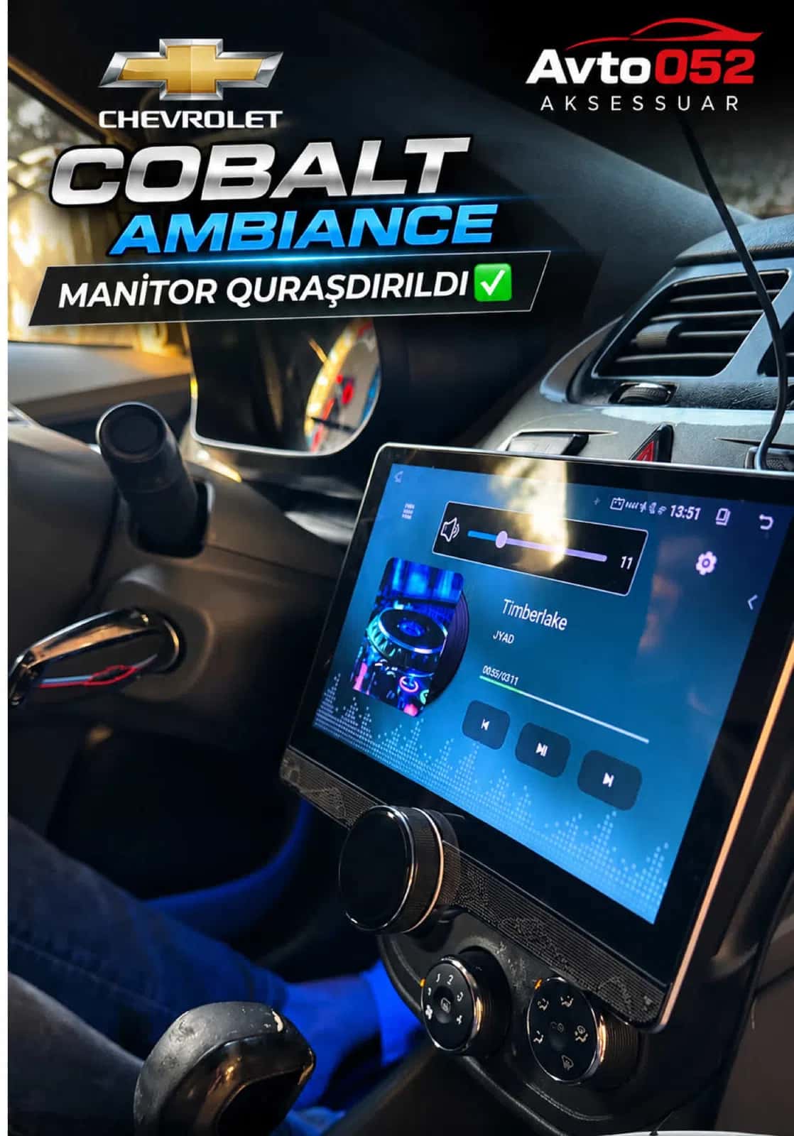 Avtomobil üçün Android monitor - Tenderyard