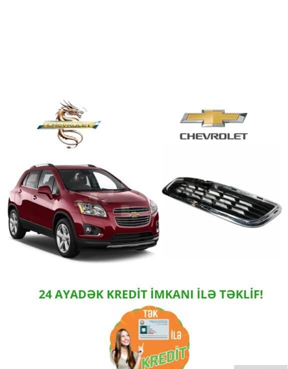 Radiator barmaqlığı Chevrolet Trax 2014-2015
