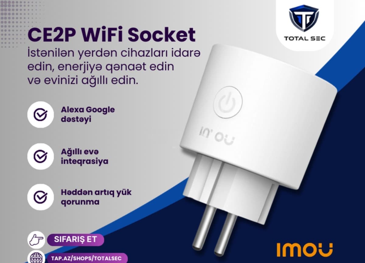 Ağıllı rozetka Imou CE2P Wi-Fi