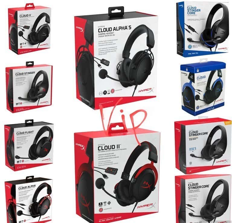 HyperX headset - Tenderyard