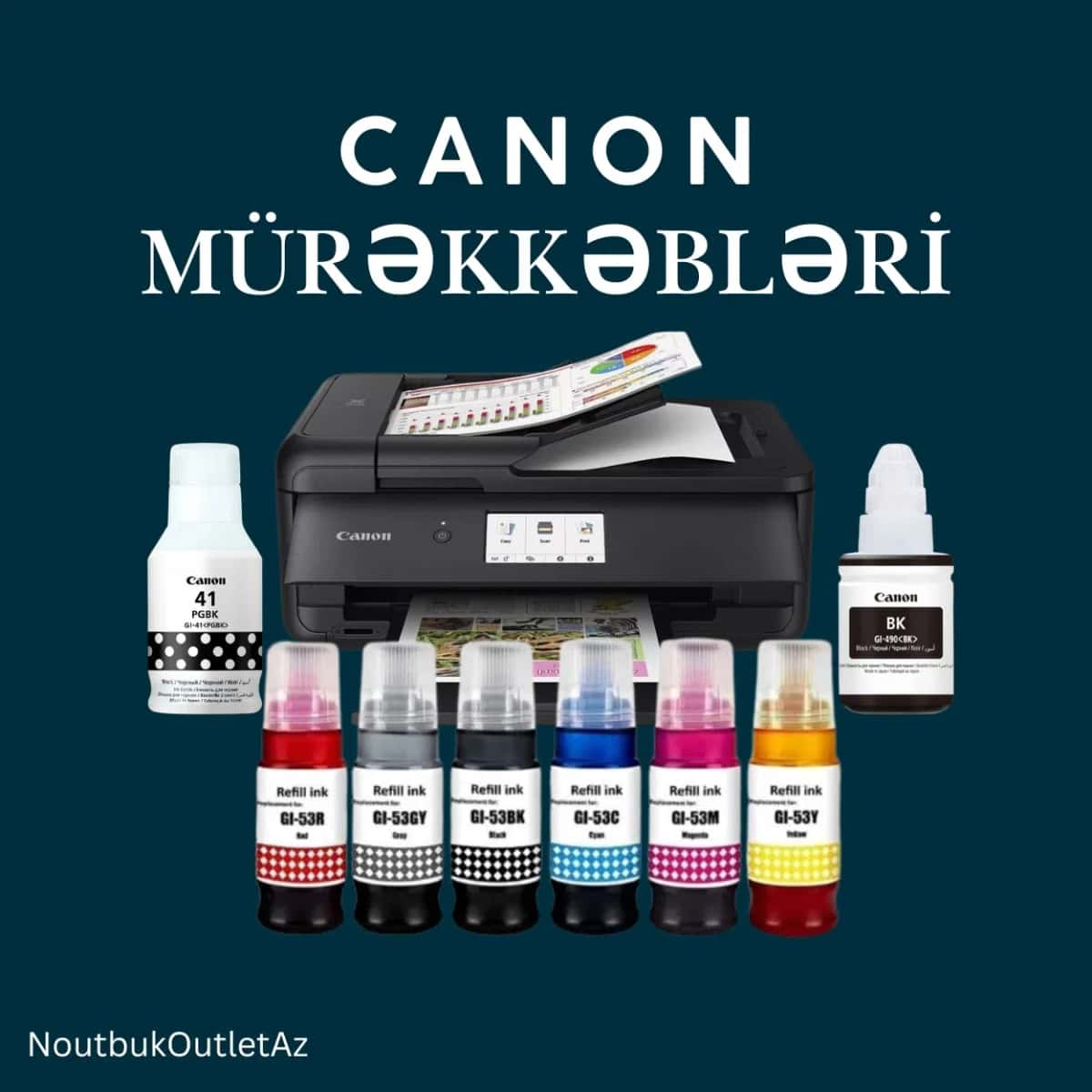 canon printer mürəkkəbləri - Tenderyard